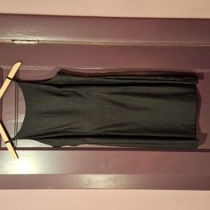 Pinstripe Mini Dress